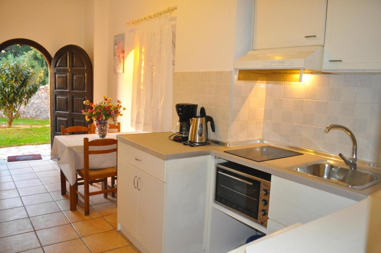Holiday Apartments Maria With Pool And Panorama View - Agios Gordios Beach Εξωτερικό φωτογραφία