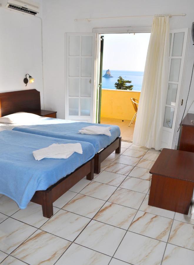 Holiday Apartments Maria With Pool And Panorama View - Agios Gordios Beach Εξωτερικό φωτογραφία