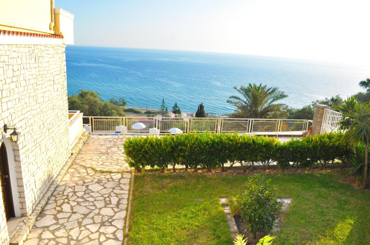 Holiday Apartments Maria With Pool And Panorama View - Agios Gordios Beach Εξωτερικό φωτογραφία